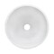Ruvati 12" Bathroom Vessel Sink Round White Circular Above Counter Ceramic RVB0312 - alternate 7
